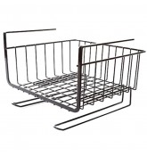 Корзина навесная для шкафа Home Comfort "Vizant-B", цвет черный, 25х28х20 см
