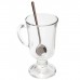 Кружка с ложкой MaxxMalus “Irish Cofe“, цвет серебро