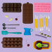 Набор для приготовления шоколада MaxxMalus, 21 предмет