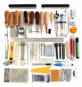 Набор инструментов для кожи "Leather Tool Kit", 60 предметов