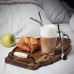 Поднос-столик для завтрака из дуба Home Comfort "Ренессанс", цвет палисандр