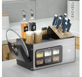 Подставка для специй и ножей Home Comfort “Modern“, цвет серый