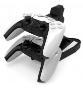 Зарядная станция - подставка для двух джойстиков PlayStation 5 (PS5)