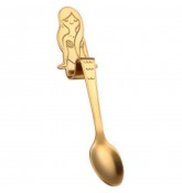 Кофейная ложка для лимонадов и коктейлей Mermaid Gold