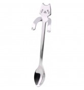 Кофейная ложка для кофе и десертов Little Kitty Silver