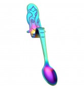Кофейная ложка для лимонадов и коктейлей Mermaid Gradient