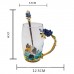 Чашка с ложкой MaxxMalus "Butterfly" объем 350 мл, цвет синий