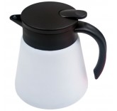 Чайник - кофейник MaxxMalus "Coffee Time" объем 600 мл, цвет белый