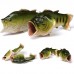 Тапочки шлепанцы в форме рыбы (зеленые)