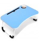 Столик-подставка для завтрака, ноутбука, планшета Home Comfort "Good Morning", цвет голубой
