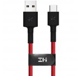 Кабель Xiaomi ZMI USB - Type-C Kevlar Cable Red 30 см (AL411)