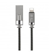 Кабель для зарядки Remax RC-056i (USB - Lightning) в металлической обмотке