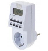 Таймер электронный Evology, TGE-2, LCD дисплей, цвет белый