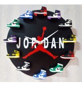 Настенные часы Jordan, черный