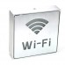 LED табличка из алюминия Wi-Fi