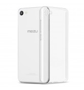 Силиконовый чехол-бампер для Meizu U20 (Прозрачный)