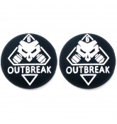 Накладки на стики для геймпада на PS5/Xbox Series X "Outbreak" (2 шт) Накладки на стики для геймпада на PS5/Xbox Series X "Outbreak" (2 шт)