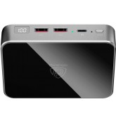 Аккумулятор Prestigio PPB121G 20000 mAh, черный/серебристый
