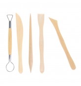 Набор инструментов для лепки TDC "Modeling Diy Wood", 5 предмета