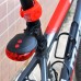 Велосипедный фонарь с красным лазером