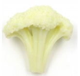 Искусственная белая цветная капуста для фотосъемки и декора, муляж овощей 5,7 см