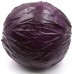 Искусственная капуста краснокочанная для фотосъемки и декора, муляж овощей 10 см