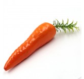 Искусственная морковь для фотосъемки и декора, муляж овощей 16 см