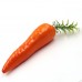 Искусственная морковь для фотосъемки и декора, муляж овощей 16 см