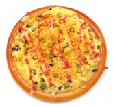 Искусственная пицца для фотосъемки и декора, муляж выпечки 17 см