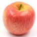 Искусственное яблоко красное для фотосъемки и декора, муляж фруктов 7,2 см