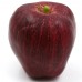 Искусственное яблоко красное для фотосъемки и декора, муляж фруктов 8 см