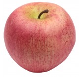 Искусственное яблоко красное для фотосъемки и декора, муляж фруктов 7,3 см