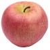 Искусственное яблоко красное для фотосъемки и декора, муляж фруктов 7,3 см