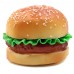 Искусственный гамбургер для фотосъемки и декора, муляж выпечки 8 см