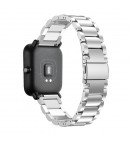 Металлический браслет для Xiaomi Amazfit Bip (серебро)
