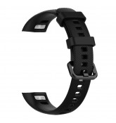 Силиконовый ремешок для Honor Band 4 (черный) 