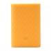 Силиконовый чехол для Xiaomi Power Bank 10000 оранжевый (оригинальный)