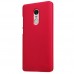Пластиковый чехол-бампер для Xiaomi Redmi Note 4X красный (Nillkin)