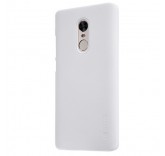 Пластиковый чехол-бампер для Xiaomi Redmi Note 4X белый (Nillkin)