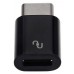 Адаптер Xiaomi MircoUSB - USB Type-C (SJV4065 Black), черный