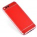 Силиконовый чехол-бампер с рамкой для Xiaomi Mi6 (Красный)