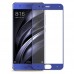 Защитное стекло с рамкой для Xiaomi Mi6 (Blue)