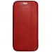 Кожаный чехол-книжка для Xiaomi Mi A2 Lite (Красный)