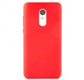 Бампер для Xiaomi Redmi 5 Plus красный (Оригинальный)