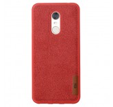 Силиконовый чехол-бампер для Xiaomi Redmi 5 Plus (Красный)