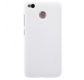 Пластиковый чехол-бампер для Xiaomi Redmi 4X белый (Nillkin)