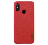 Силиконовый чехол-бампер для Xiaomi Mi8 (Красный)