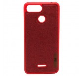 Силиконовый чехол-бампер для Xiaomi Redmi 6 (Красный)