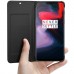 Кожаный чехол-книжка для OnePlus 6 Flip Cover Black 