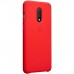 Силиконовый чехол-бампер для OnePlus 7 Silicone Protective Case Red